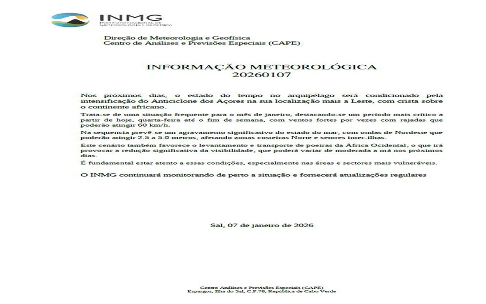 Informação meteorológica