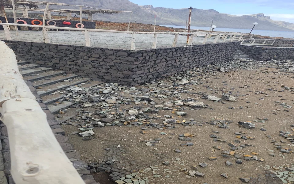 Estragos na estância turística